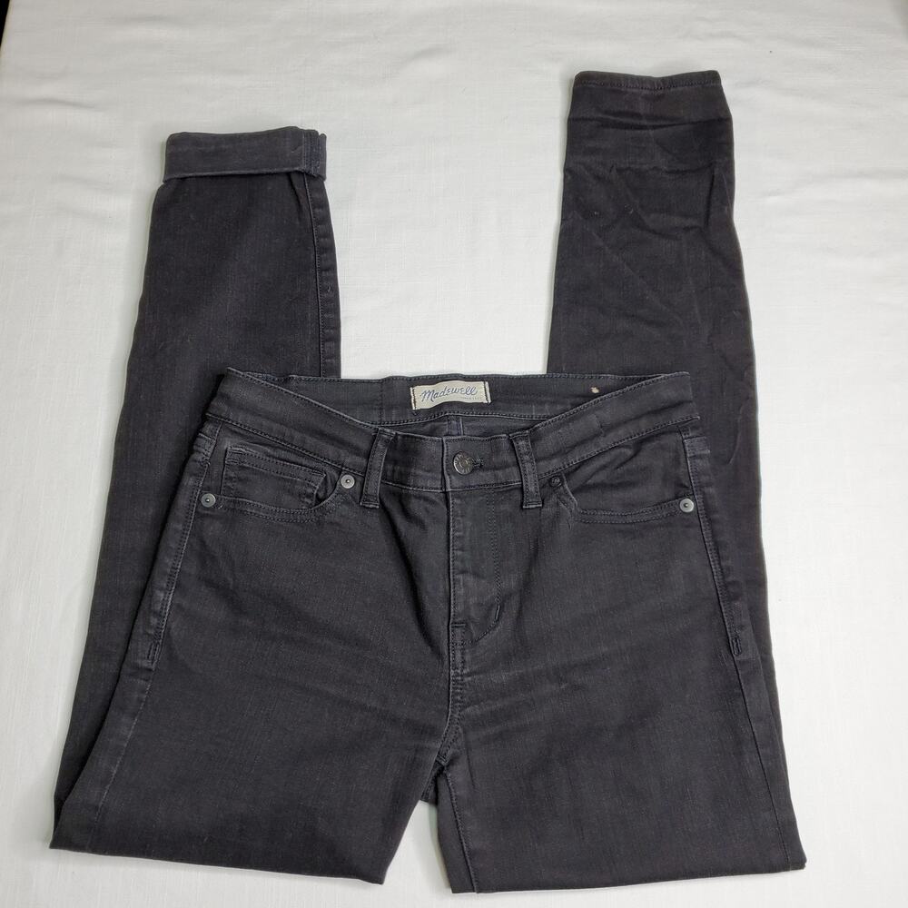 Madewell Black Skinny Skinny Jeans, 28